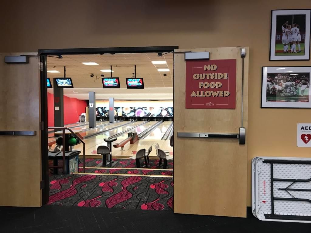 bowling room